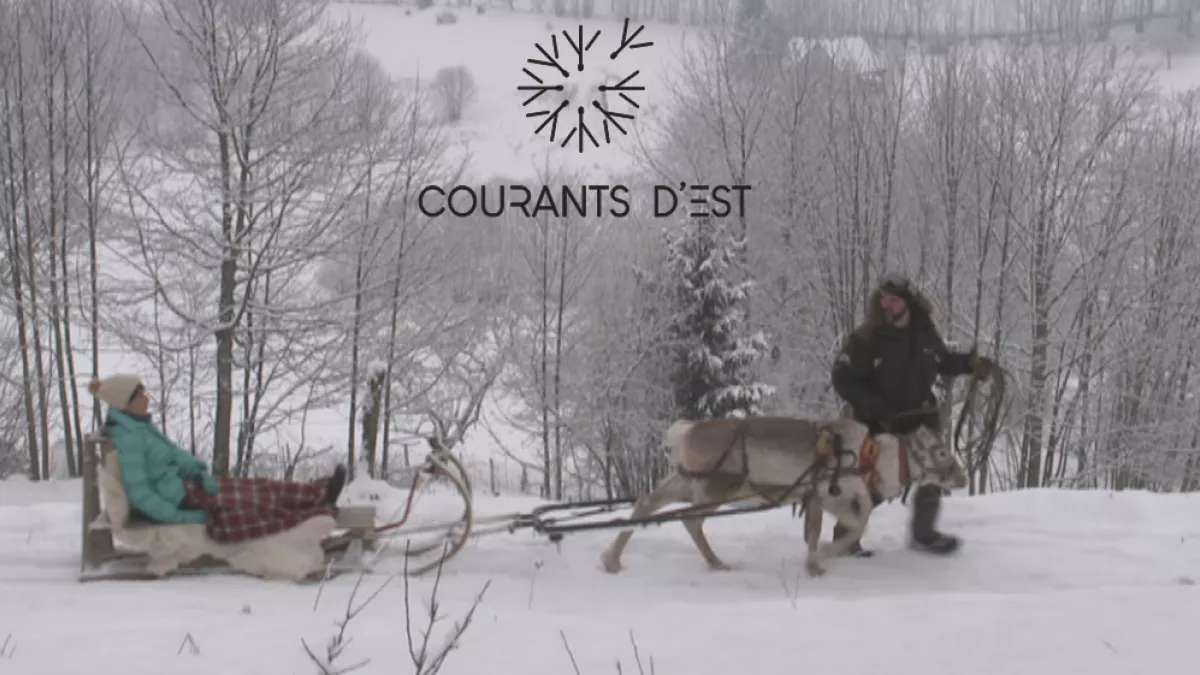 Courants d'Est - un hiver au lac blanc - crédit FTV Courants d'Est - un hiver au lac blanc - crédit FTV
