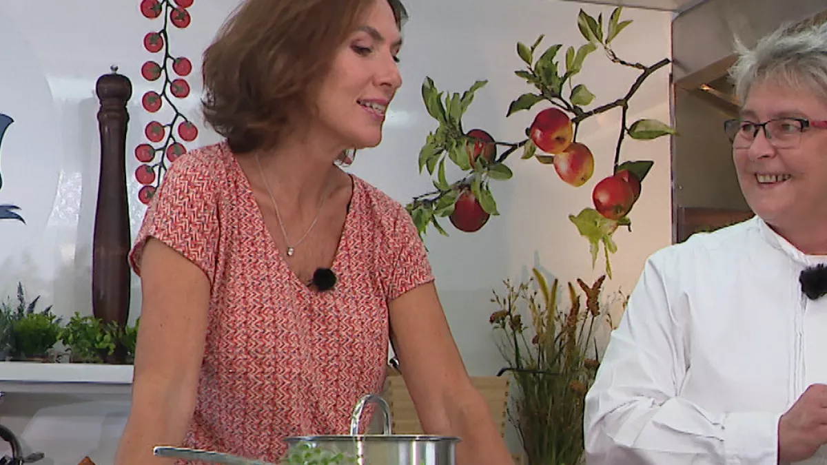 ça roule en cuisine avec Anne Ernwein - crédit FTV ça roule en cuisine avec Anne Ernwein - crédit FTV