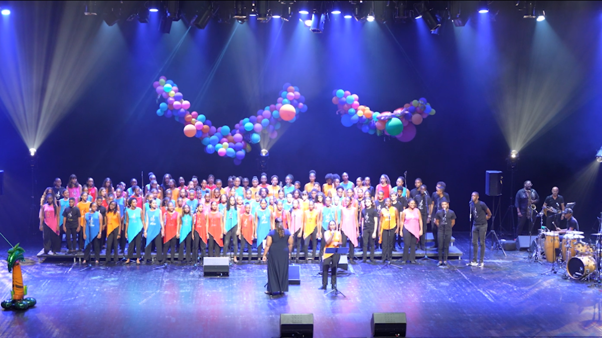 Concert Chorale Arpège à Tropiques Atrium : Les jeunes racontent Kassav'