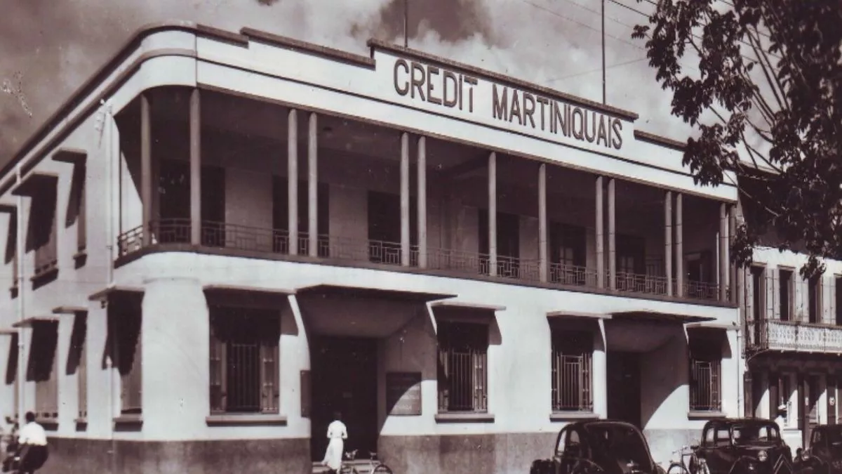 © droits réservés Le Crédit martiniquais en 1956