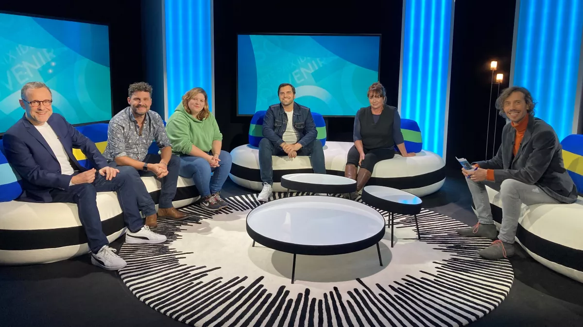 Maxime Guegnard et ses invités © France 3 Bretagne