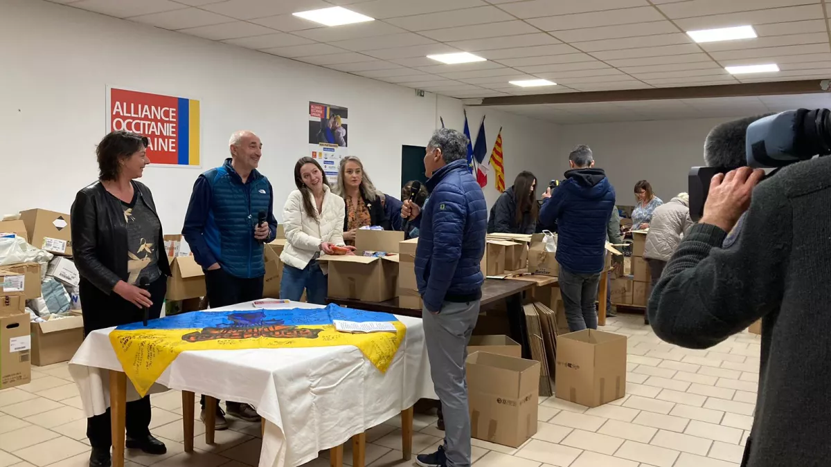Un an de guerre en Ukraine : l’Occitanie toujours solidaire