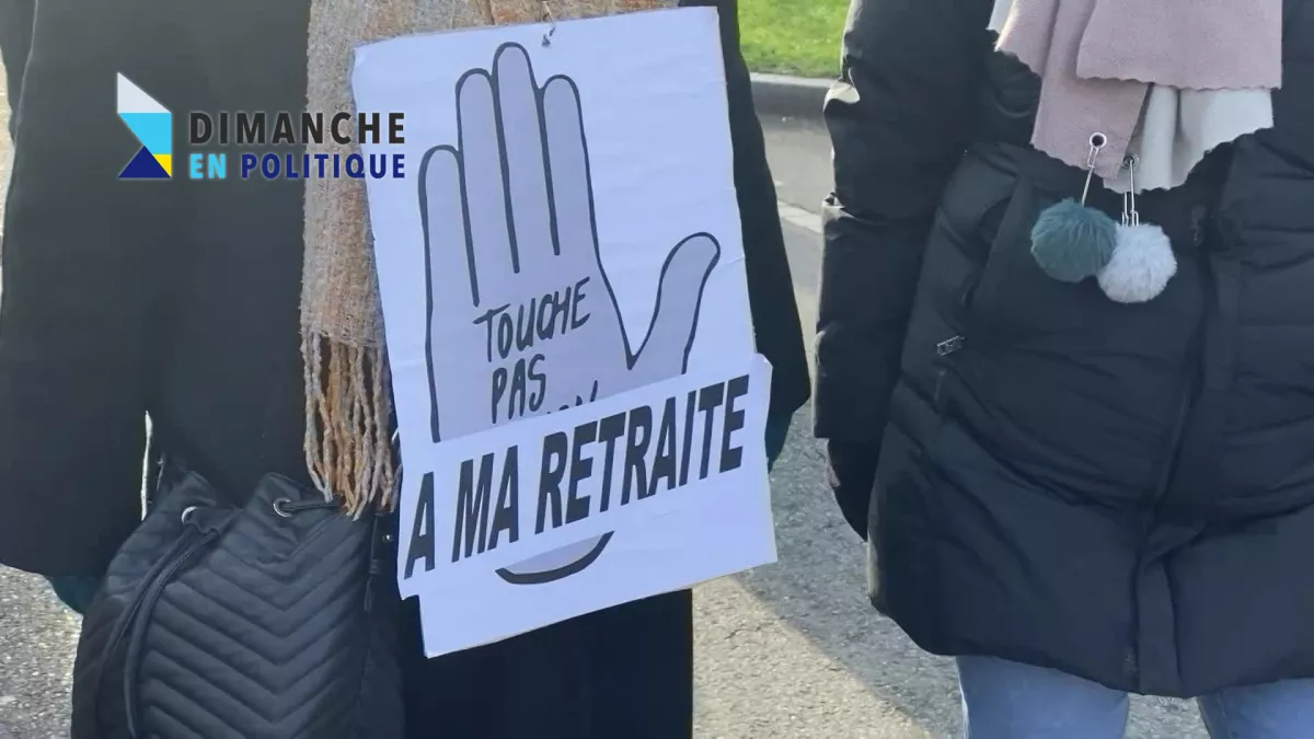 Dimanche en politique Europe 19/02/2023 - retraite - CREDIT FTV Dimanche en politique Europe 19/02/2023 - retraite - CREDIT FTV