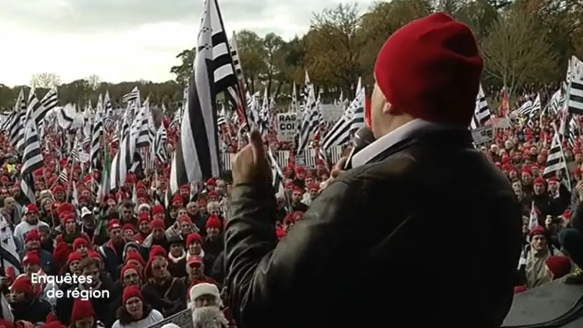 Colères bretonnes : manifestations des Bonnets Rouges