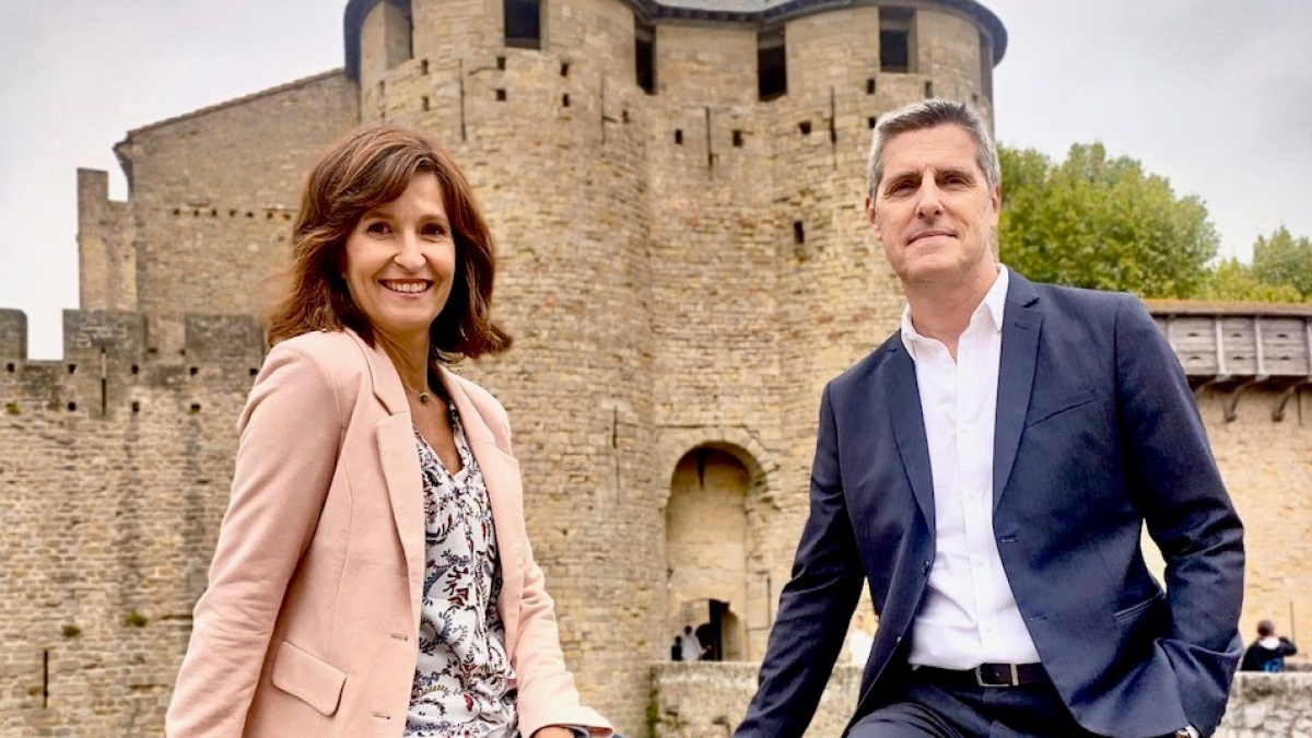 Anne-Sophie Mandrou et Nicolas Albrand