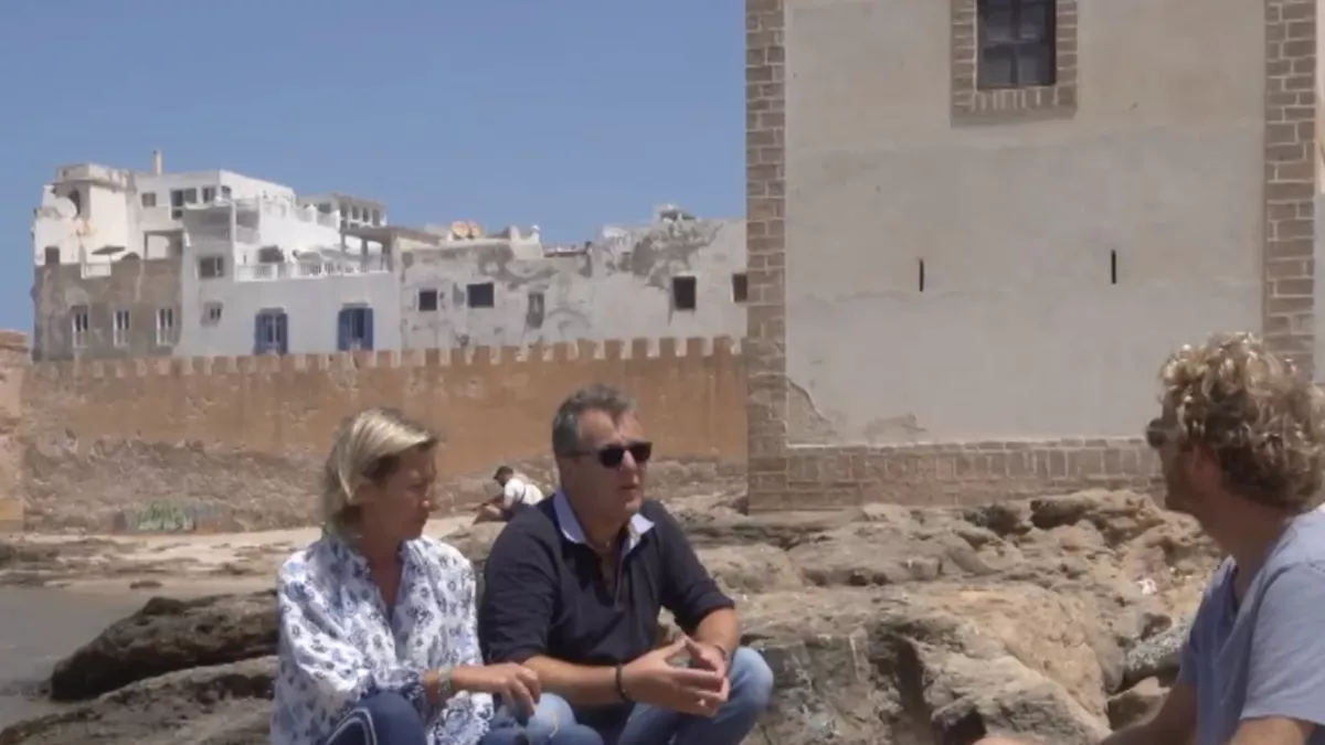 Arnaud, Stéphane et Natasha à Essaouira au Maroc NA décalage horaire ESSAOUIRA ARNAUD STEPHANE NATASHA jpg.jpg
