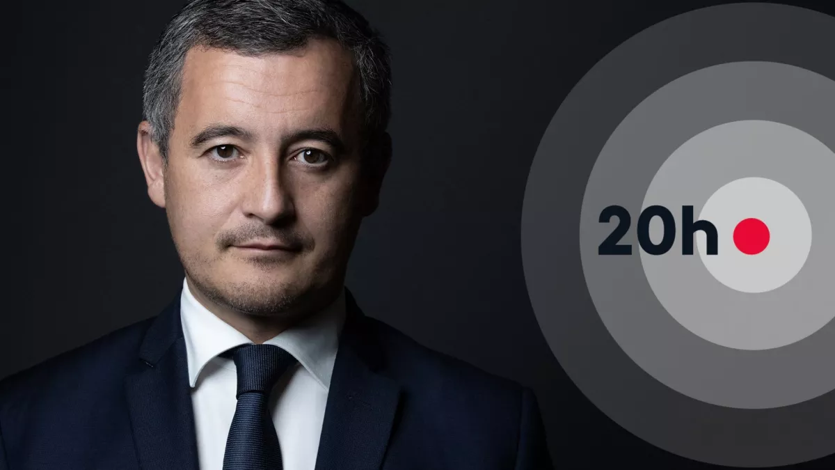 Gérald Darmanin au 20H