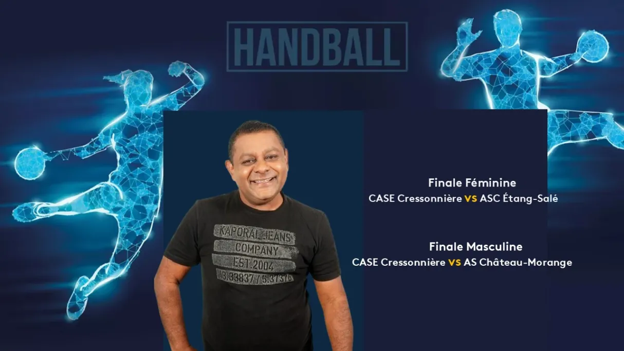 Finales handball en direct @Réunionla 1ère : Case Cressonnière-ASC Etang-Salé (Femmes) et Case Cressonnière-AS Château-Morange (Hommes) le 30 mai prochain