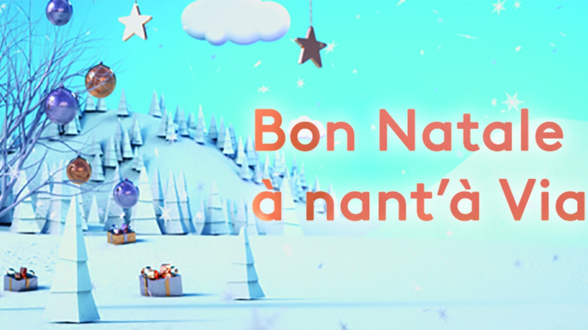 Bona feste di Natale à nant'à Via Stella