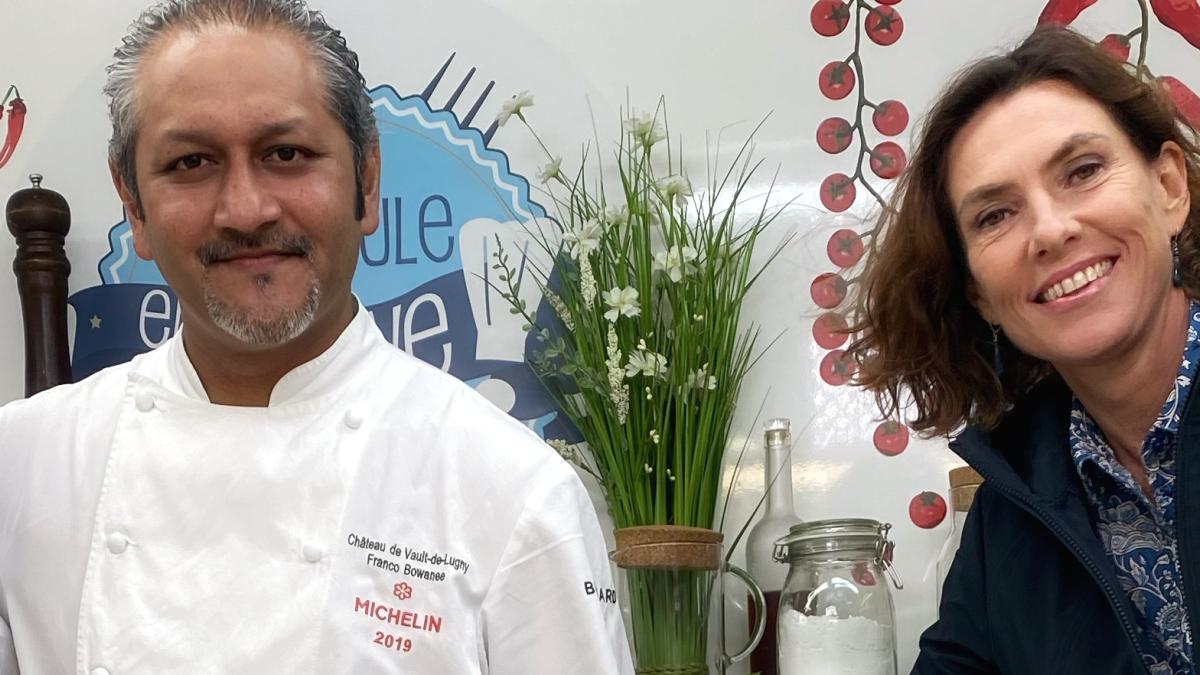 Ça Roule en Cuisine - Franco Bowanee et Karina Laval, crédit FTV