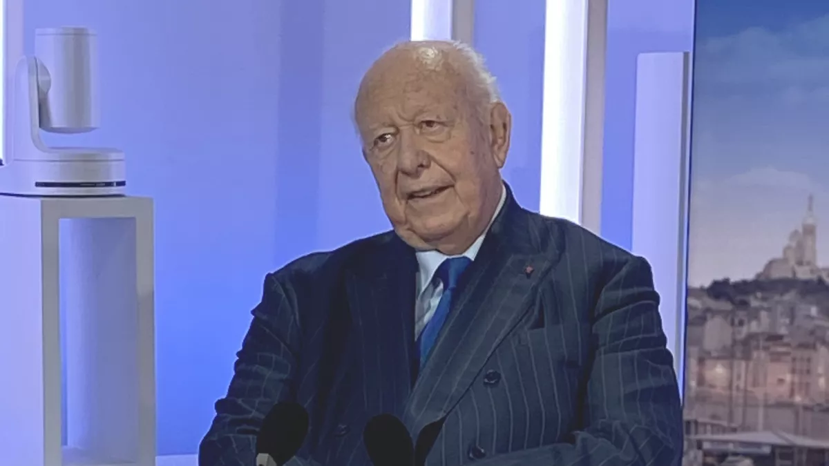 Jean-Claude Gaudin @ Samuel Peltier / France 3