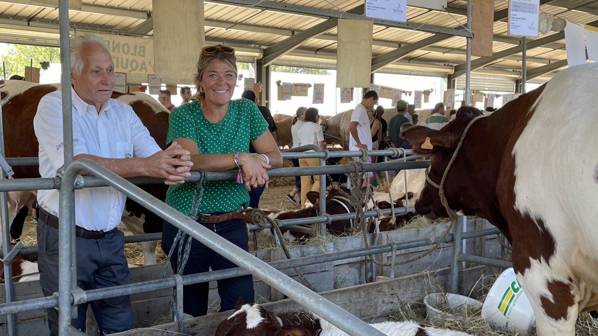 Julie Hattu à la Foire de Béré 