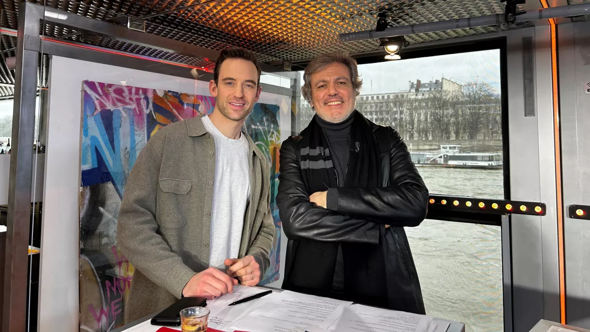 Joël Dicker et Jean-Noël Mirande