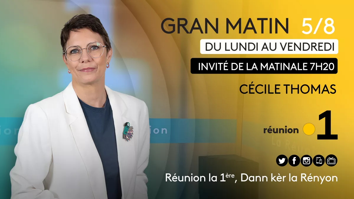GRAN’ MATIN L’INVITÉE DE LA MATINALE @RadioRéunionla1ère  Mardi 18 février 2025 à 7.20 : Anchya Bamana, Députée RN de la 2ème circonscription de Mayotte 