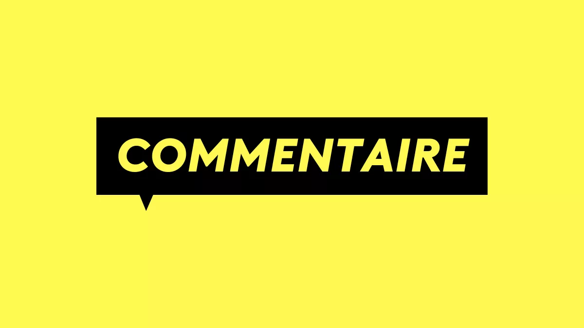 visuel émission commentaire