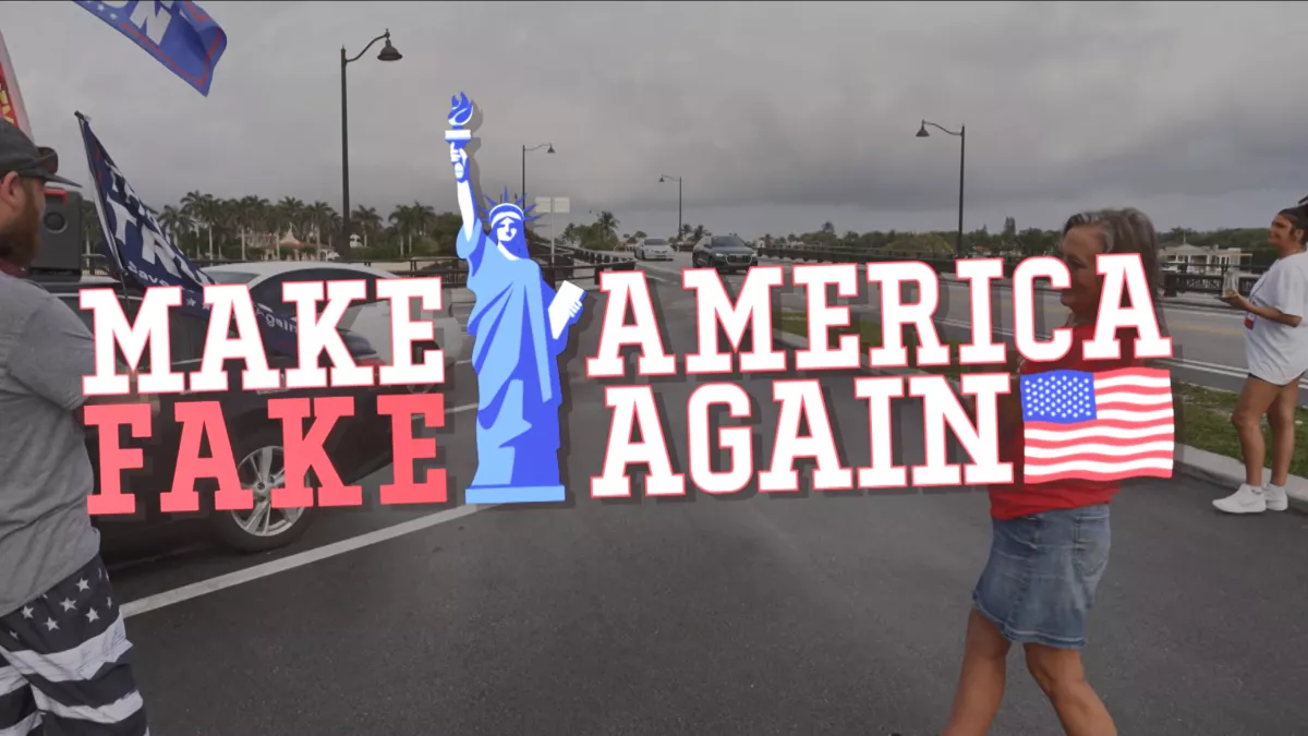 Make America fake again