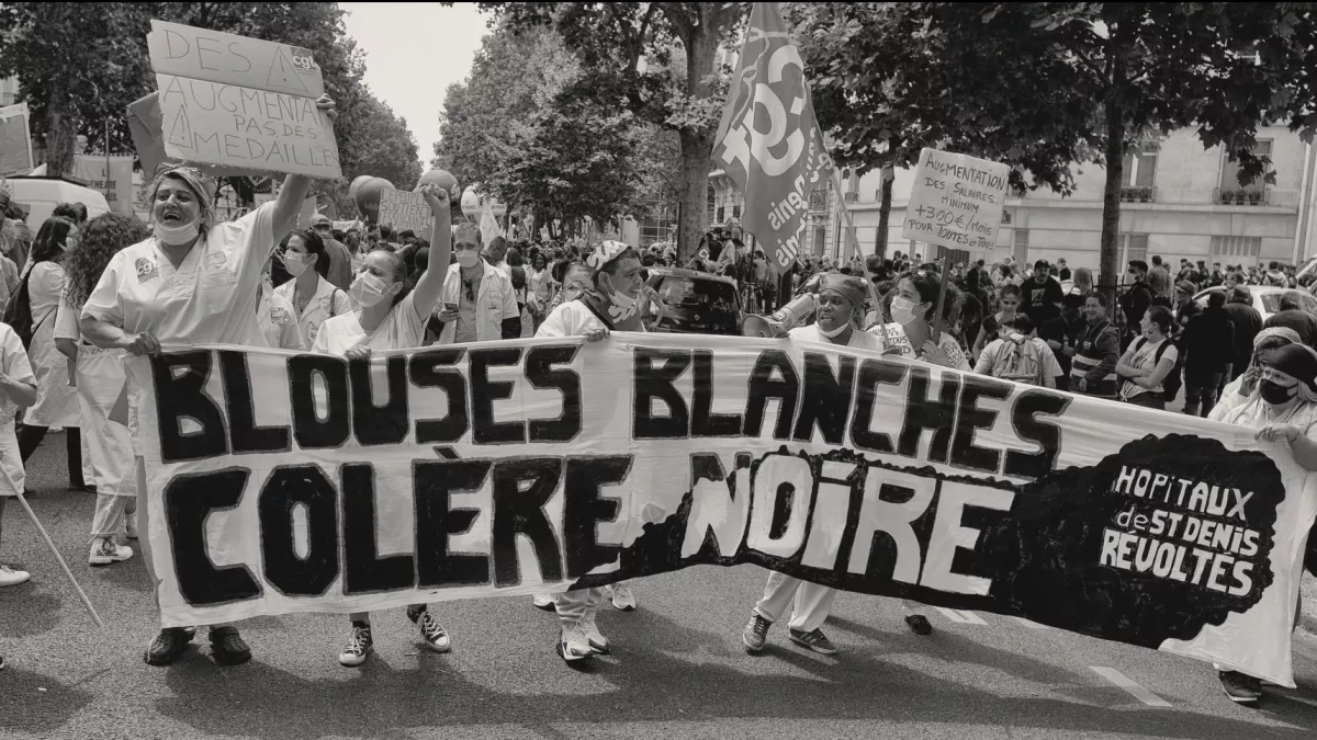 Nous soignants - ©13Prods / FTV Soirée documentaire Nous soignants - manifestation