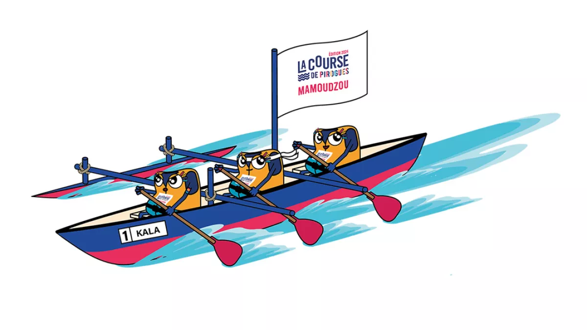 La course de pirogues