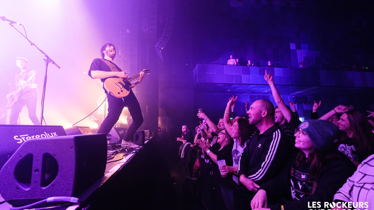 Deportivo au concert Les Rockeurs ont du Cœur 