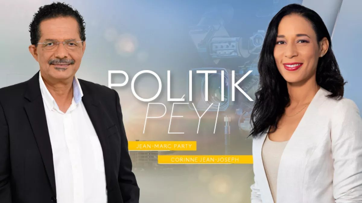 Politik Péyi : Jean-Marc Party et Corinne Jean-Joseph Politik Péyi : Jean-Marc Party et Corinne Jean-Joseph