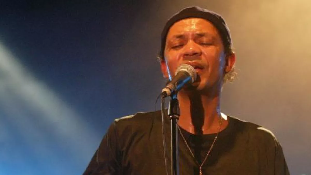 Concert Patrick Saint-Éloi 2003 au Gosier