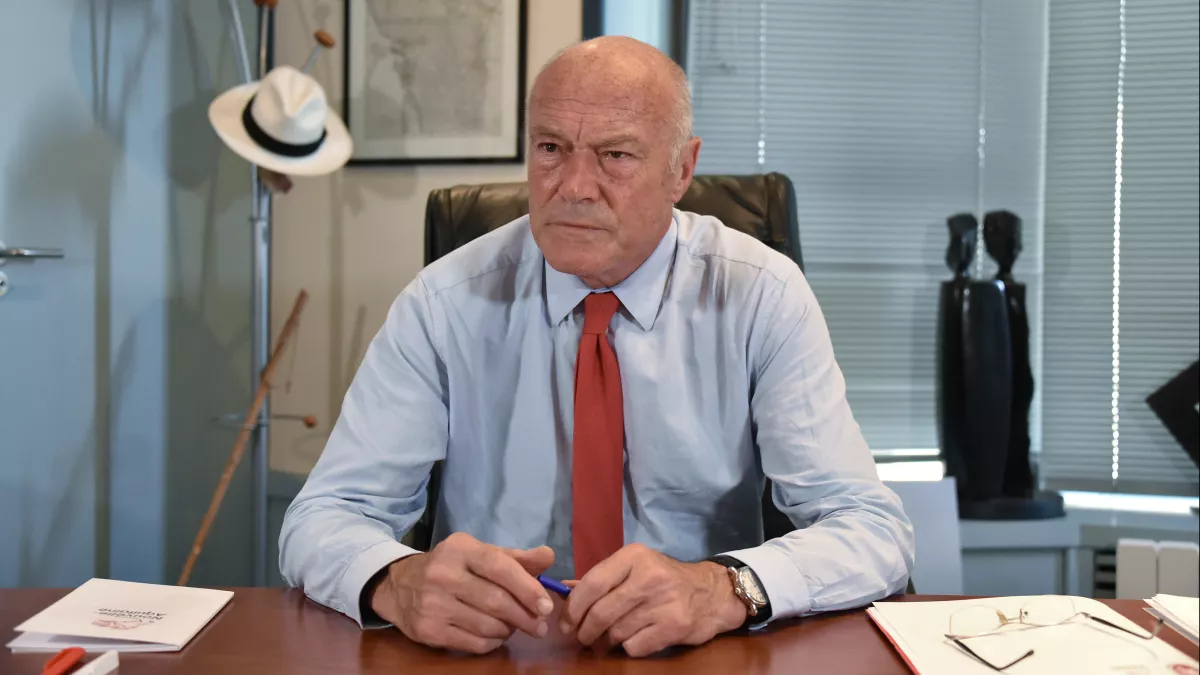 Alain Rouset, président de la région Nouvelle-Aquitaine