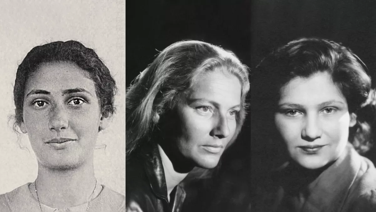 Simone Veil et ses soeurs nées Jacob