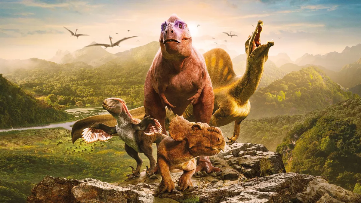 Sur la terre des dinosaures