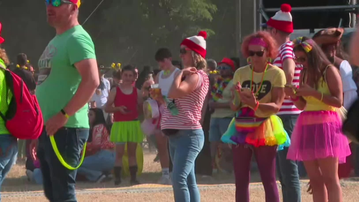EDR festival Des festivaliers à Poupet