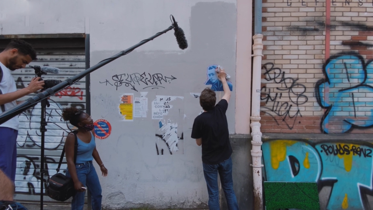 Tournage de Quartiers Pop Quartiers Pop