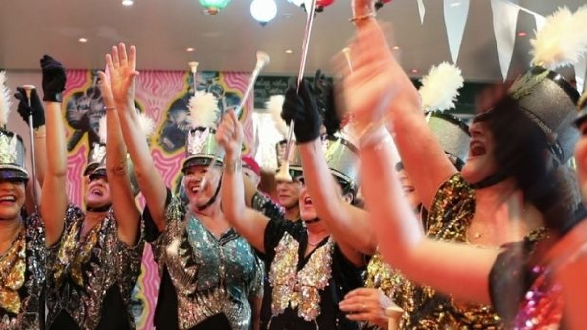 Les Majors-Girls : le défilé d’une vie Groupe de majorettes major