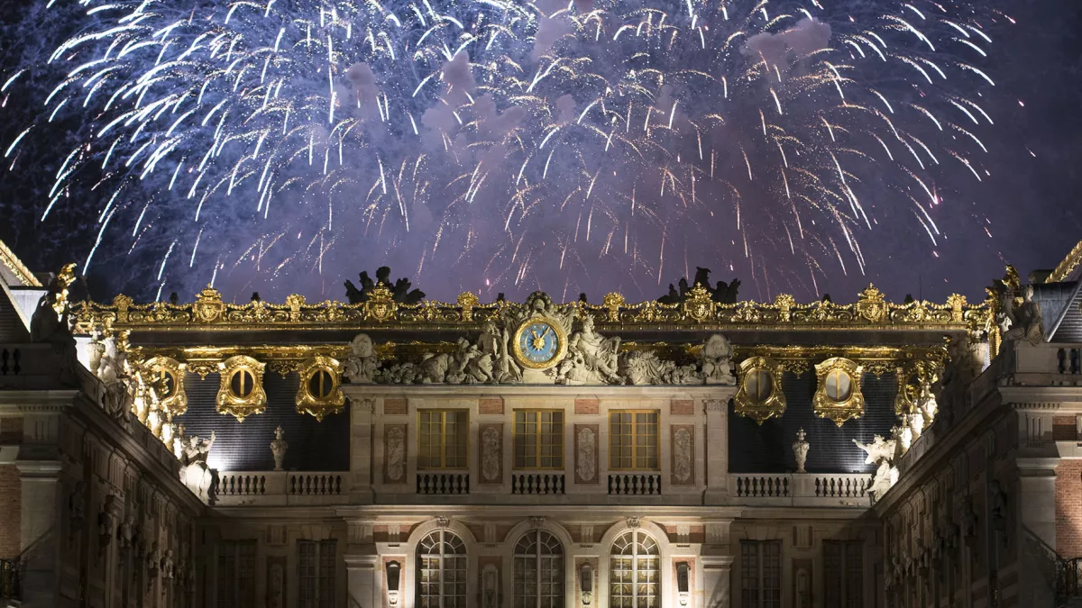 La grande soirée du 31 à Versailles