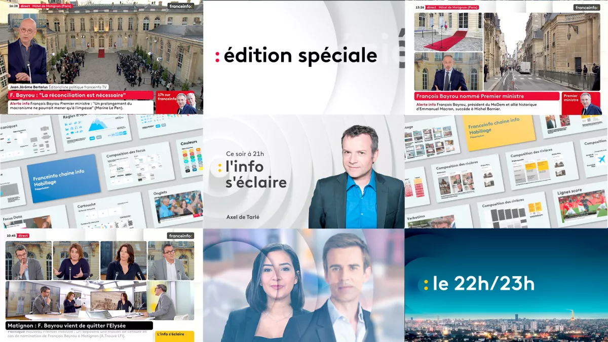 Nouvel habillage antenne franceinfo canal 27
