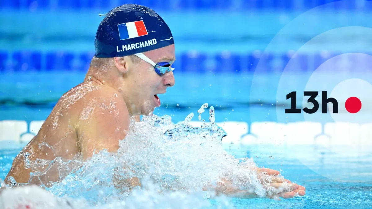 Léon Marchand 13h