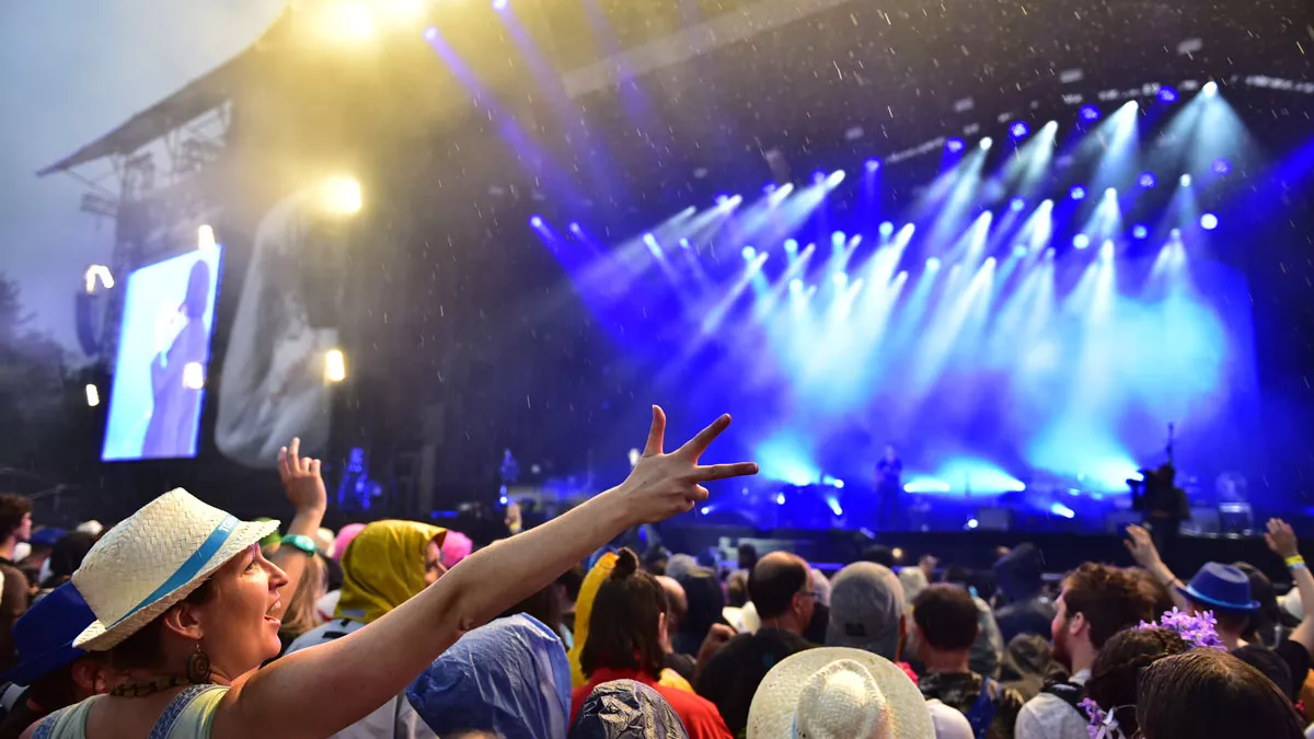 Concert aux Eurocks 2018