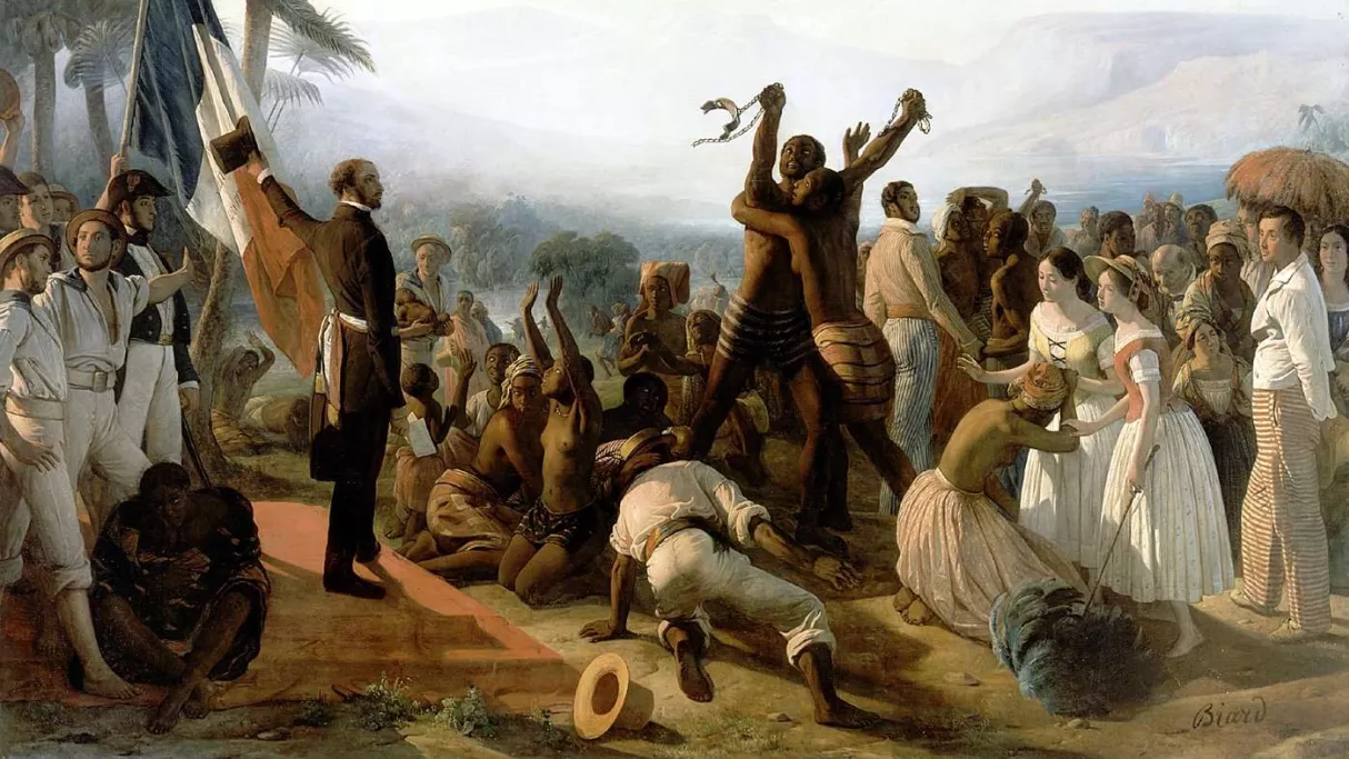 L'Abolition de l'esclavage dans les colonies françaises en 1848 / François August Biard