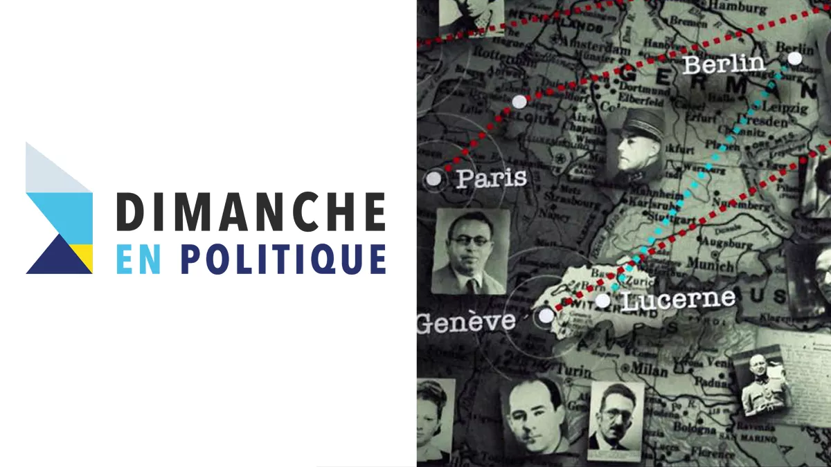 Dimanche en politique / Le mystère Lucie, des espions contre le nazisme © FTV / Thierry Michel Dimanche en politique / Le mystère Lucie, des espions contre le nazisme © FTV / Thierry Michel