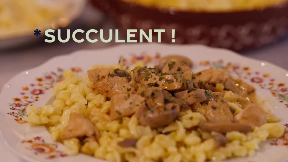 Succulent ! - Les pâtes alsaciennes - CREDIT FTV Succulent ! - Les pâtes alsaciennes - CREDIT FTV