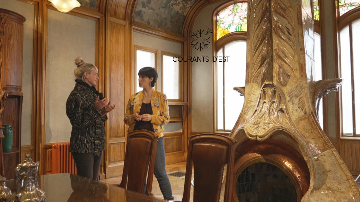Courants d'Est - Nancy, joyau de l'art nouveau : la Villa Majorelle, les arts verriers, …