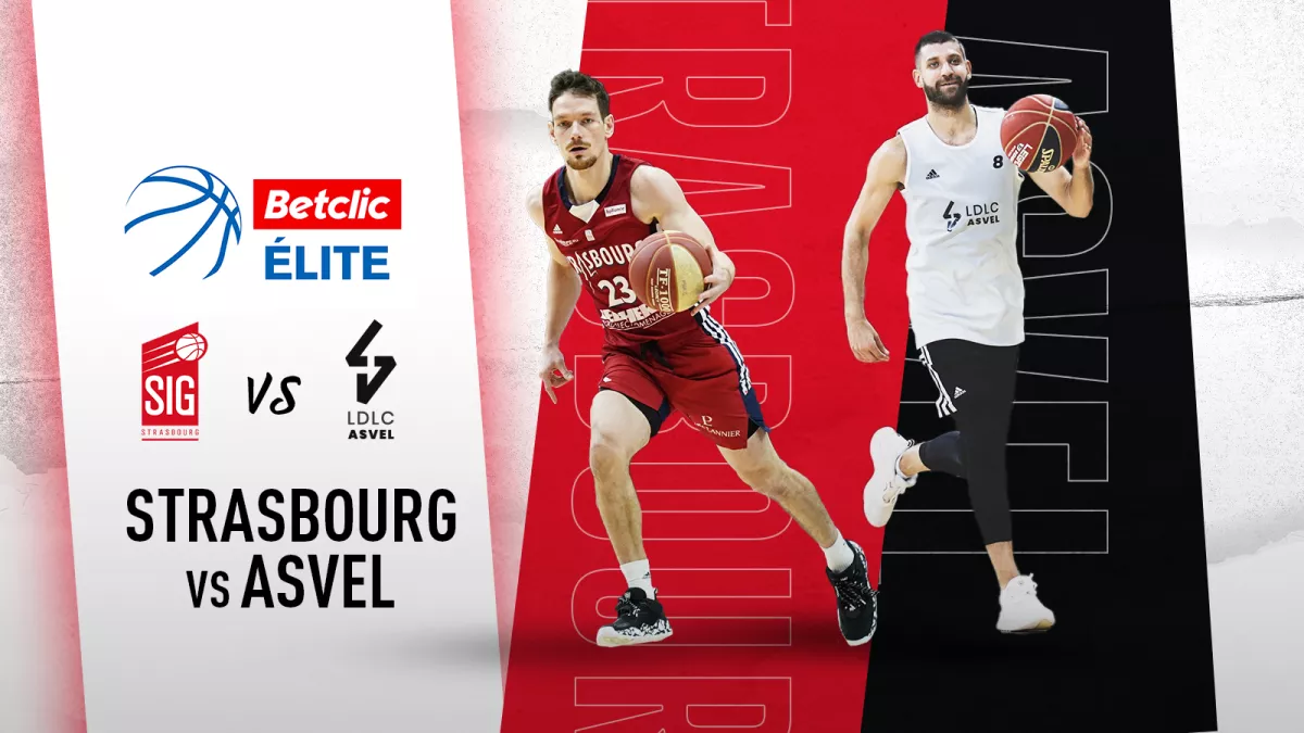 bandeau SIG Strasbourg vs ASVEL