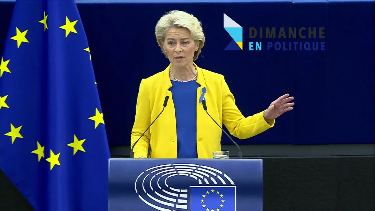 Dimanche en politique Europe - CREDIT FTV Dimanche en politique Europe - CREDIT FTV