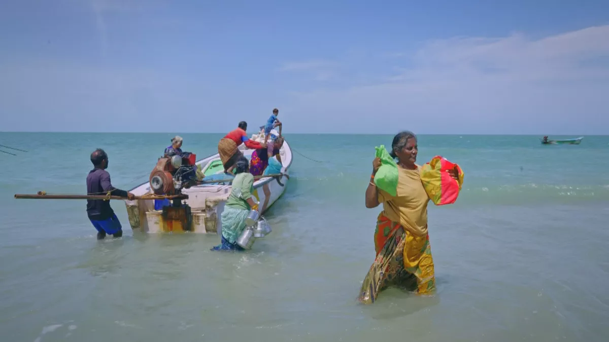 capture écran - les anges de la mer