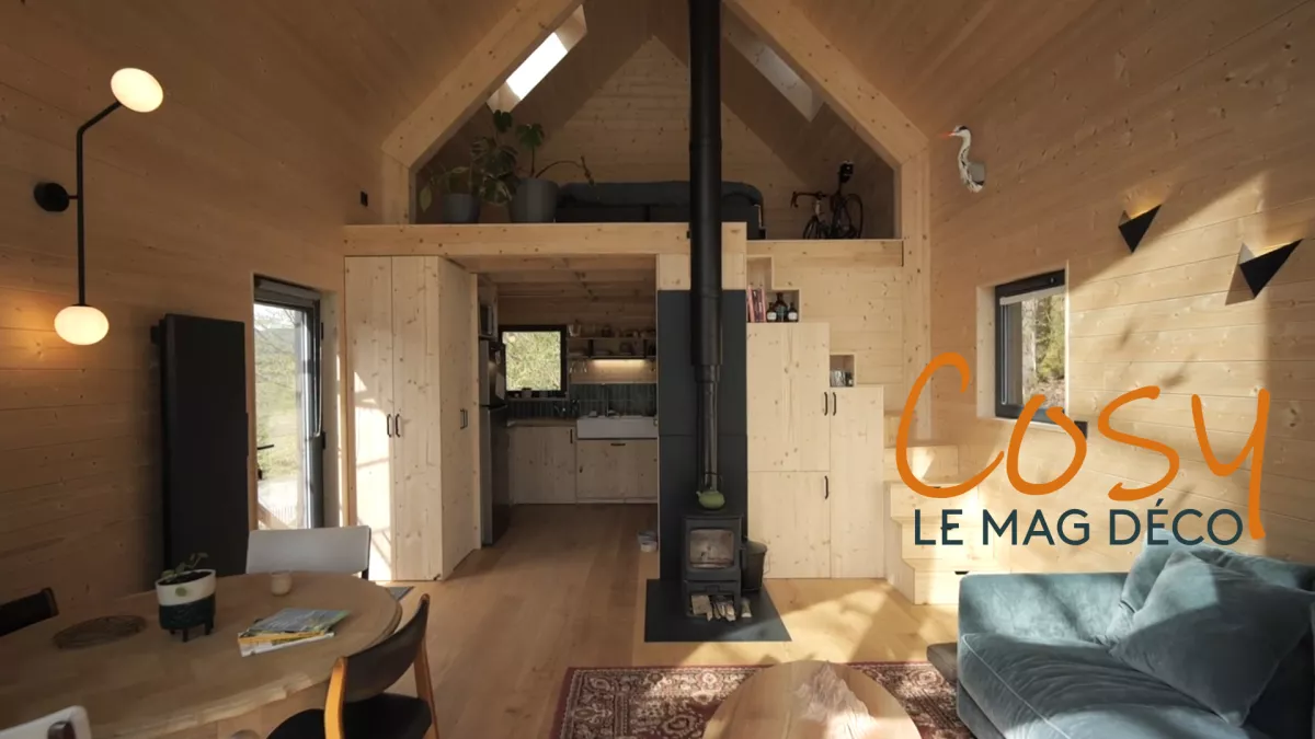 COSY LE MAG DECO - la nano maison de Joris et Lucas, dans la vallée de la Bruche COSY LE MAG DECO - la nano maison de Joris et Lucas, dans la vallée de la Bruche