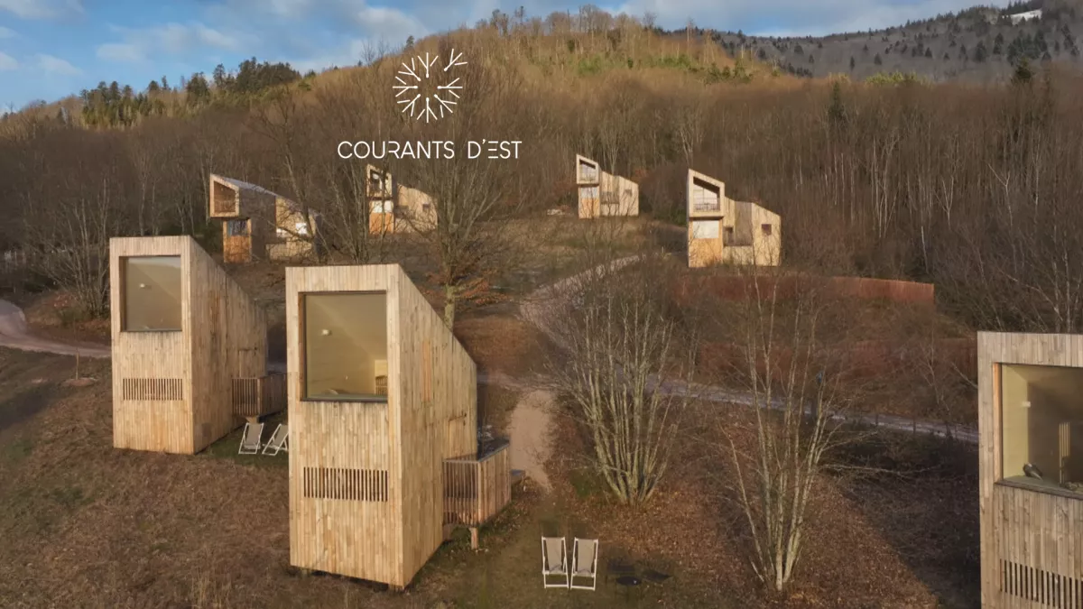 Courants d'Est - Douceur et volupté au Val de Villé - crédit FTV Courants d'Est : maisons en bois - 48°Nord - Val de Villé