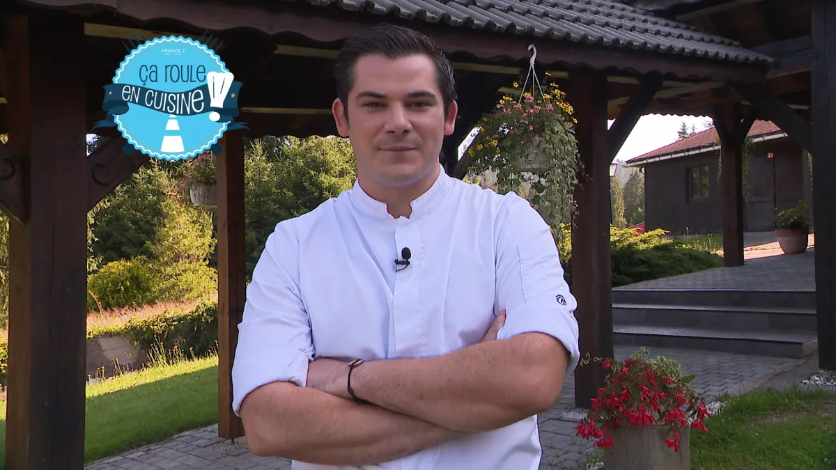 Ça Roule en Cuisine - Romain Guyot, crédit FTV Ça Roule en Cuisine - Romain Guyot, crédit FTV