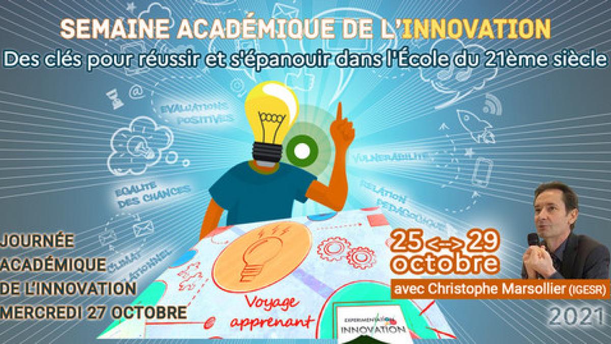 L’académie de la Réunion organise, depuis le lundi 25 octobre, la semaine académique de l’innovation, sur le thème "Des clés pour réussir et s’épanouir dans l’École du 21ème siècle".