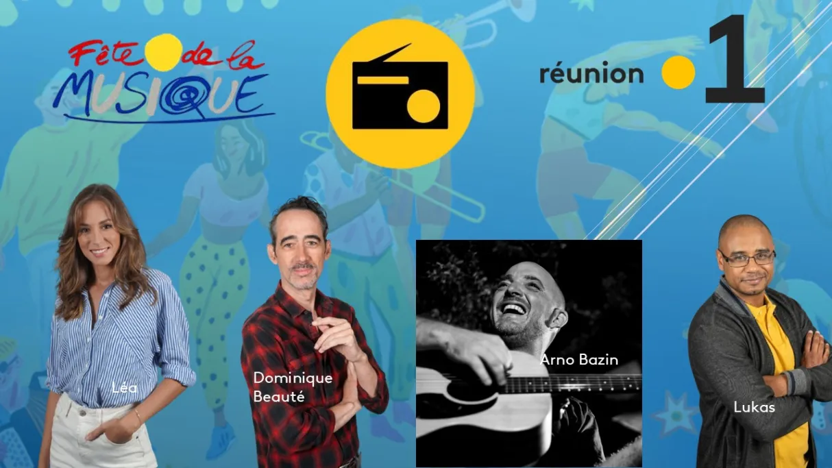 La Fête de la Musique est de retour le dimanche 21 juin 2026 partout dans notre île ! En famille, entre amis, chez vous ou en voiture, préparez-vous à vibrer. Cette année encore, Radio la 1ère se transforme en une scène immense et vous offre un week-end 100% Live, entre partages, patrimoine péi et concerts mythiques. Montez le son, la fête commence dès le samedi 20 juin ! 🚀