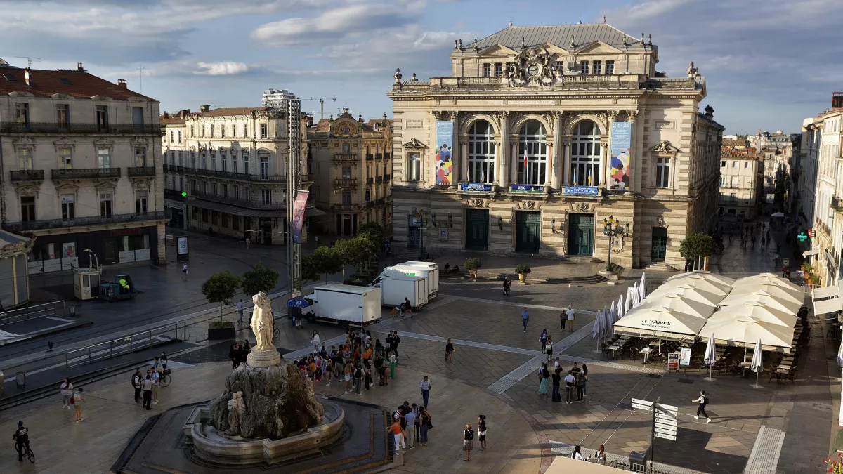 ©MAXPP- Place de la Comédie à Montpellier ©MAXPP- Place de la Comédie à Montpellier