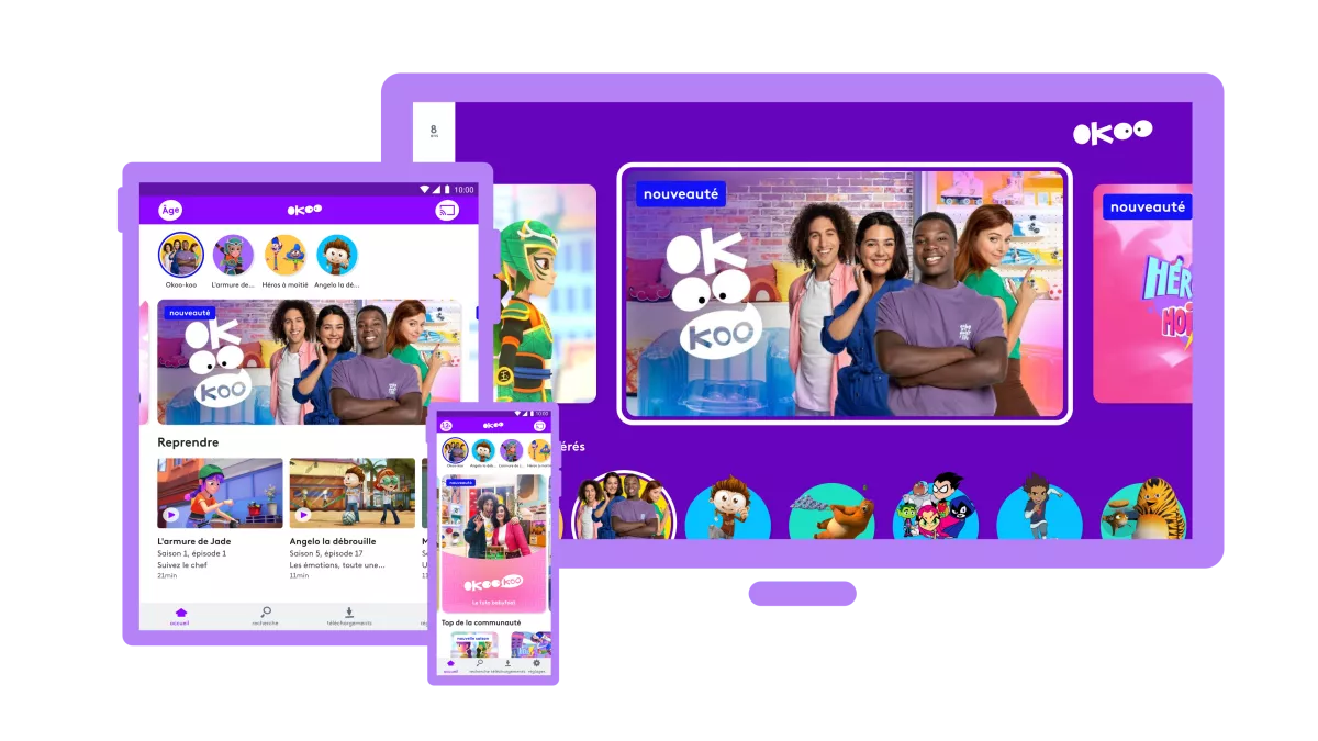 Okoo, l'offre enfants de France télévisions