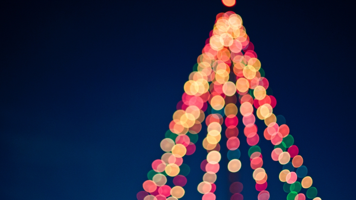 Meilleur de mags ©Tim Mossholder Sapin de noël lumineux
